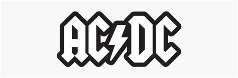 Ac/dc Sticker Logo Decal For Those About To Rock We - Ac Dc Logo White ...