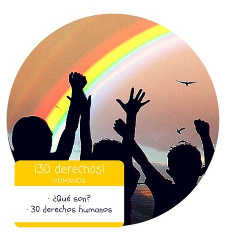 Los 30 Derechos Humanos ¡lista Resumen Con Infografia