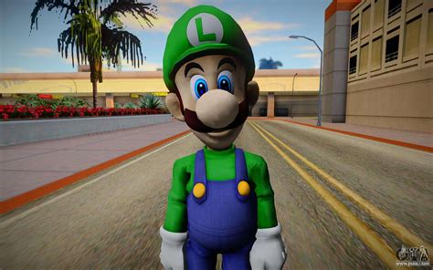 Luigi from Super Smash Bros. for Wii U for GTA San Andreas