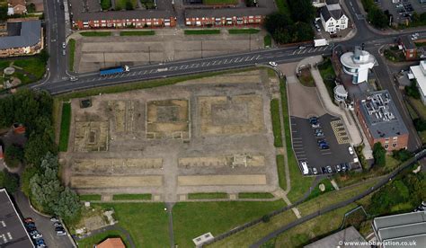 Segedunum Roman Fort Wallsend From The Air Aerial Photographs Of