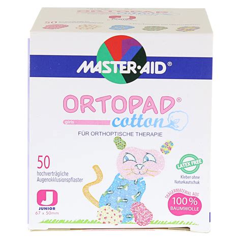 Erfahrungen zu ORTOPAD cotton girls junior Augenokklusionspflast. 50 ...