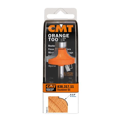 Roundover Router Bits 7 8 938 Industrial Router Bits CMT Orange