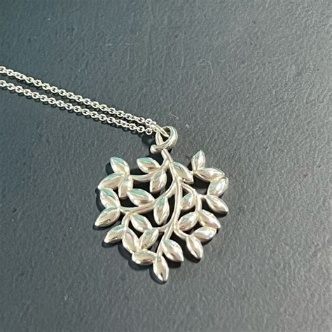 Tiffany And Co Jewelry Tiffany Paloma Picasso Olive Leaf Pendant Poshmark