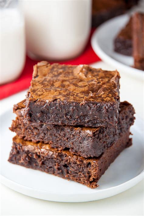 Spicy Dark Chocolate Brownies Baker By Nature