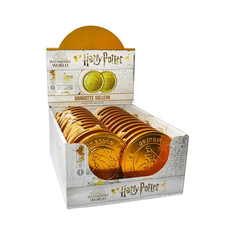 Chocolate Gringott S Galleon Harry Potter 23g Tabacaria Da Mata