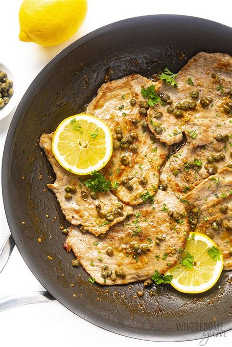 Recipe Veal Scallopini Lemon Caper Sauce