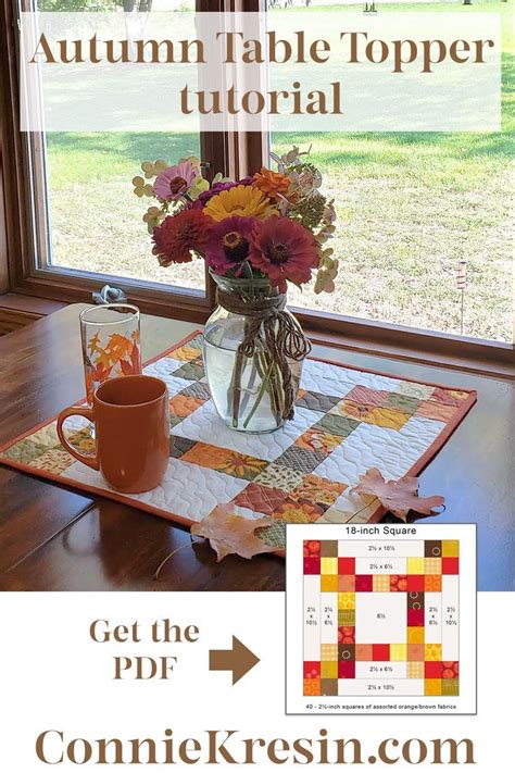 Disappearing Patch Table Topper Quilt Tutorial Artofit