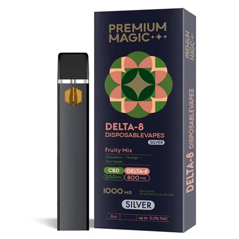 Delta 8 Vape Cartridge Gold Paradise Mix 1400mg Premium Magic Cbd