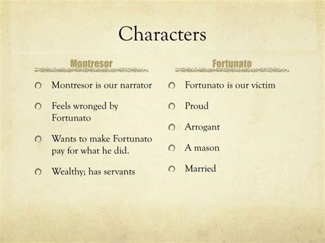 PPT - “The Cask of Amontillado” PowerPoint Presentation - ID:2077289