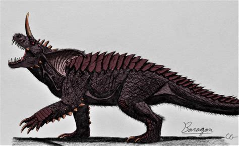 Titanus Baragon Bio By Titanusanguirus On Deviantart Kaiju Design