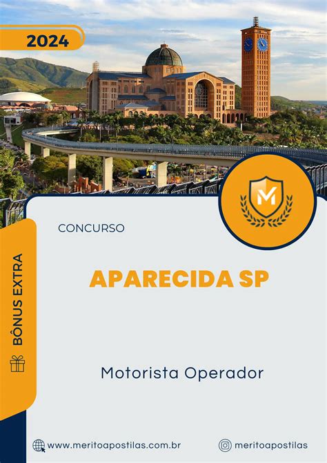 Apostila Motorista Operador Concurso Saae De Aparecida Sp M Rito