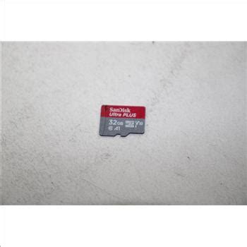 SanDisk Ultra Plus MicroSDHC A1 V10 I 32GB Property Room