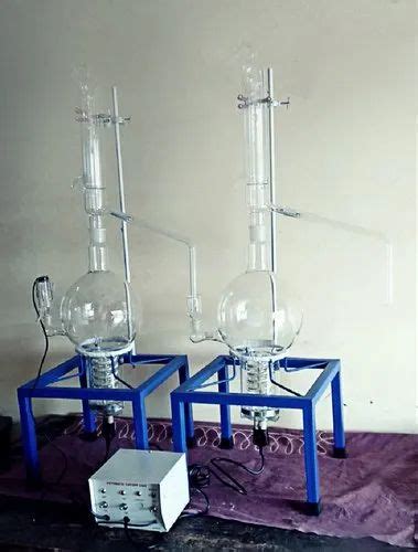 All Glass Double Distillation Unit Cap Ml At Rs Set