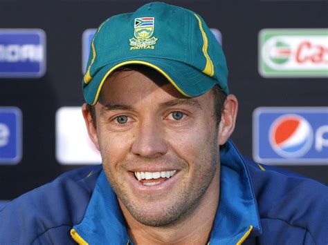 Download Free Ab De Villiers Smiling Press Conference Wallpaper