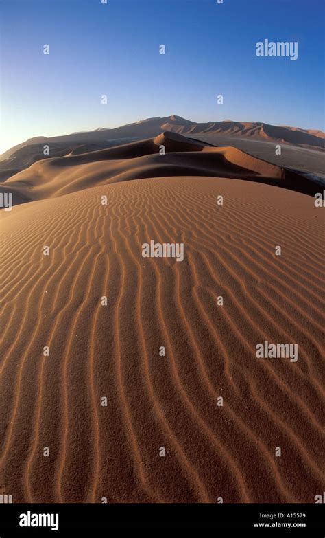 Sand Dunes Namib Desert Namibia Stock Photo - Alamy