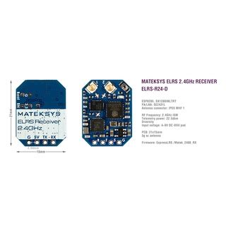 Jual Matek ELRS ExpressLRS R24D 2 4Ghz Diversity Receiver RX Long Range