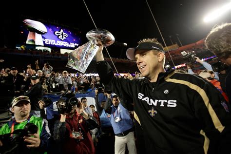 Saints coach Sean Payton used Lombardi Trophy, Super Bowl ring and more than $200,000 cash as ...