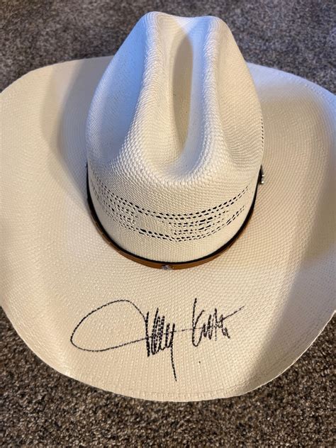 Toby Keith Signed White Cowboy Hat - Etsy