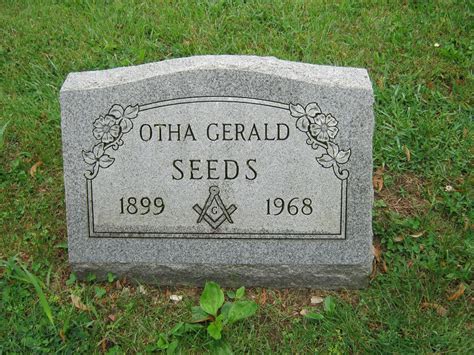 Otha Gerald Seeds Memorial Find A Grave