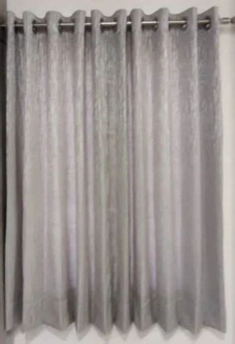 Grey Plain Cotton Window Curtain At Rs Meter In Vadodara Id