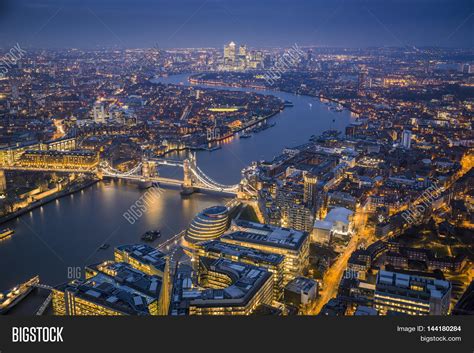 London England - Aerial Skyline Image & Photo | Bigstock