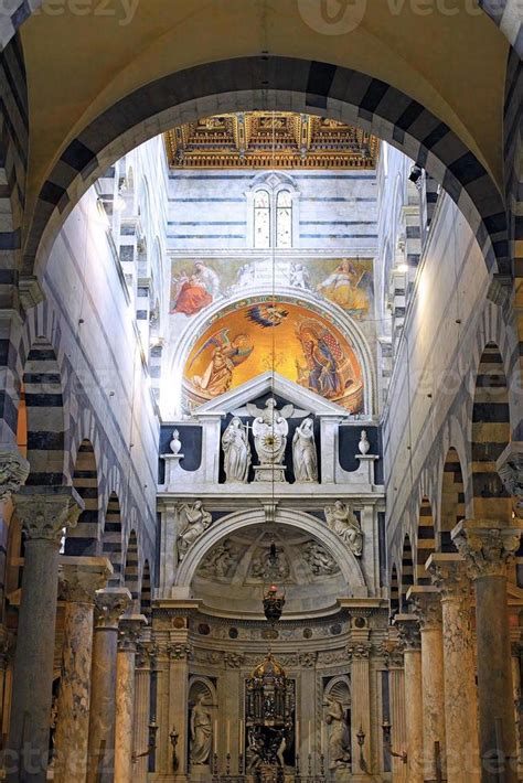 Interior Of Cathedral Duomo In Pisa Italy 1180422 Stock Photo At Vecteezy