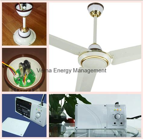 Solar Powered Ac Dc Rechargeable Ceiling Fan With Ah Battery Bldc