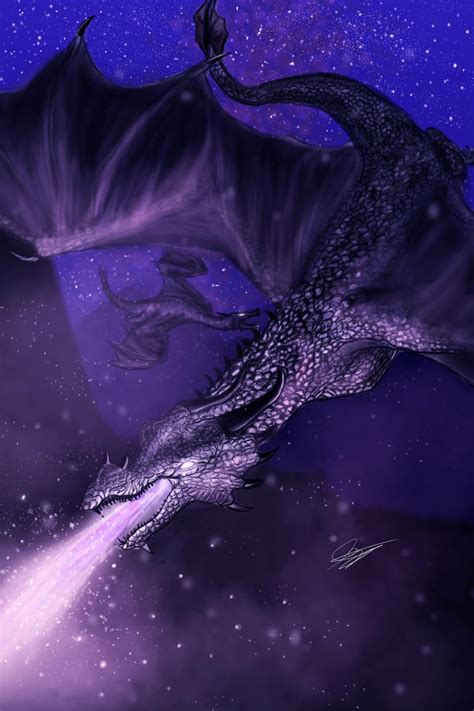 Galaxy Dragon By Eldurfeirn On Deviantart