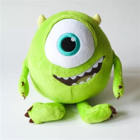 Disney Pixar Mike Wazowski Soft Toy Plush Monster Inc University Cute £799 Picclick Uk