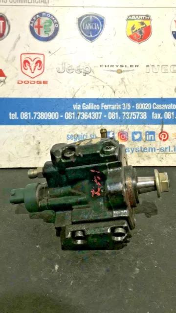 Pompa Iniezione Gasolio Common Rail Alfa Romeo Jtd Codice