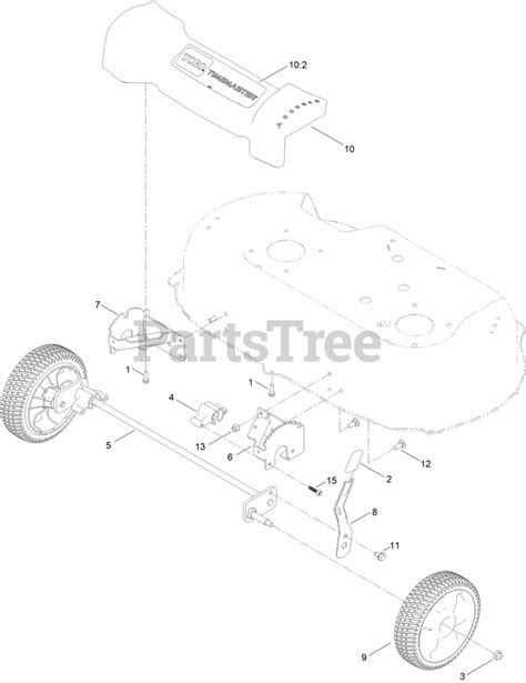 Toro 21199 Toro 30 Timemaster Walk Behind Mower Sn 411510000