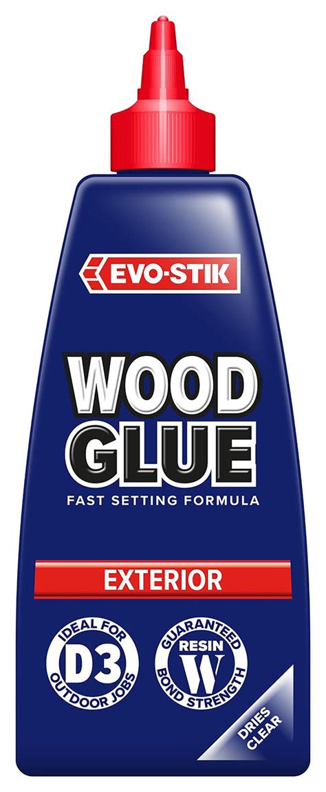 Weatherproof Exterior Wood Glue Adhesive 500ml Evo Stik CPC