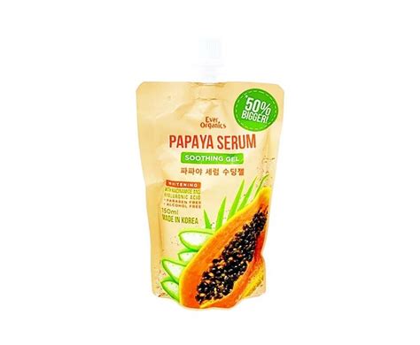 Ever Organics Papaya Serum Soothing Gel Whitening 150ml