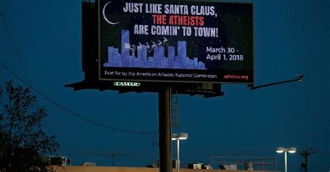 Atheists Erect Billboard Saying Church Is ‘fake News