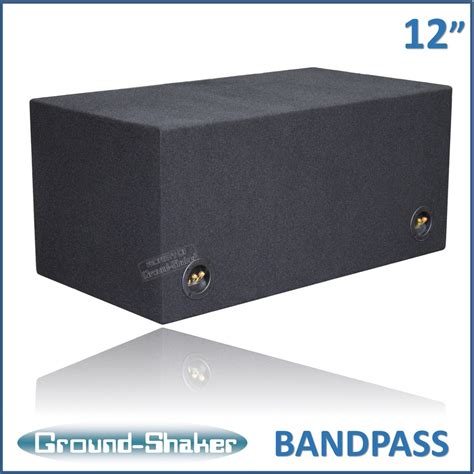 12 Bandpass Sub Box 12 Dual Ported Subwoofer Enclosure Vented Sub