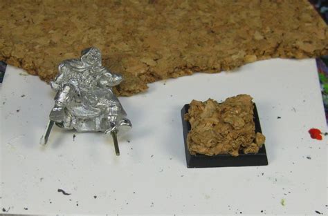 Blind Metal Minis Cork Board Basing