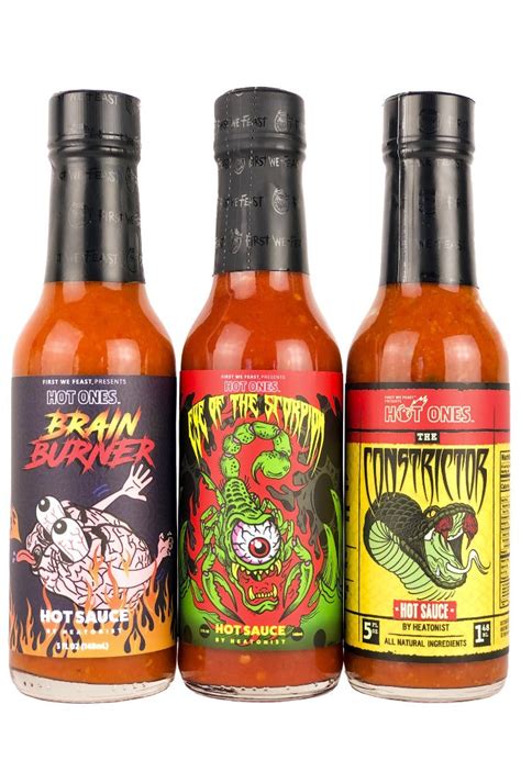 Hot Ones Hot Sauces Official Heatonist