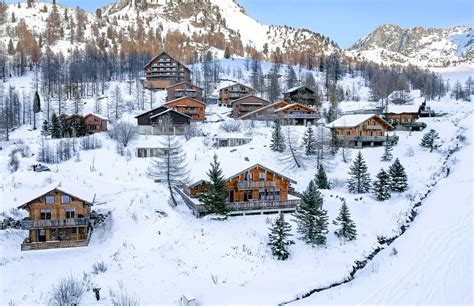 Les Chalets Plein Sud Isola 2000 Location Hiver Du Chalet Castor