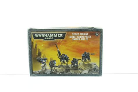 Warhammer Space Marine Scouts With Sniper Rifles Whtreasury