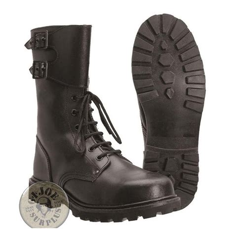 Venta Botas Militares De Cuero En Stock