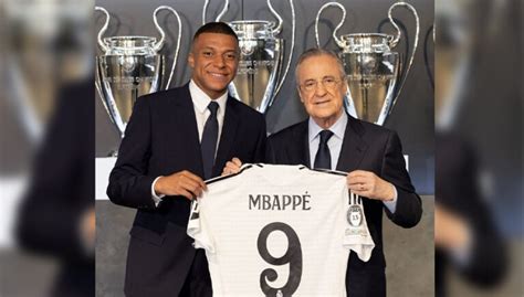 Kylian Mbappé firma su contrato con el Real Madrid Diario El Tigrense