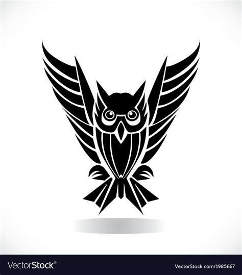 Tribal Owl Royalty Free Vector Image - VectorStock