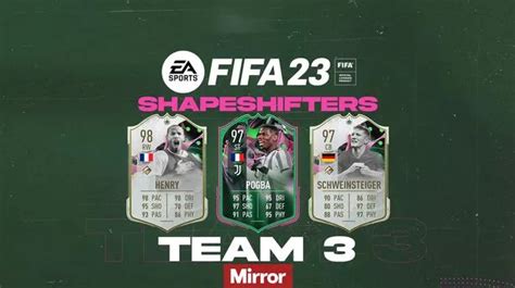 FIFA 23 Shapeshifters Team 3 Revealed With FUT ICONs And Striker Harry