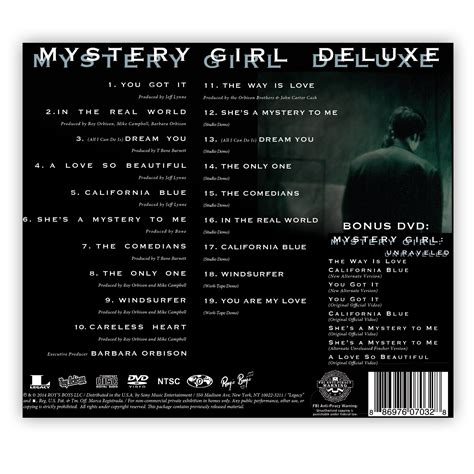 Mystery Girl Deluxe · Roy Orbison Online Store · Online Store Powered