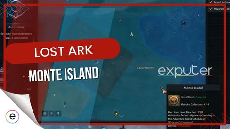 Lost Ark How To Access The Monte Island EXputer