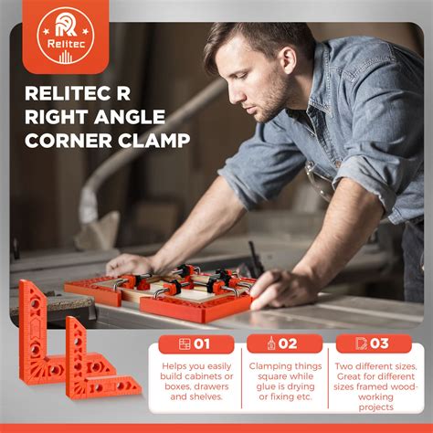 Relitec R Degree Positioning Squares Corner Clamp Clamping Square