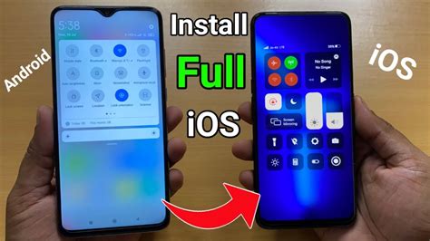 How To Install Full Ios In Android Mobile Android Mobile Ko