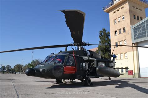 La Fuerza Aérea De Chile Desplegó Uno De Sus Mh 60m Black Hawk En Mendoza