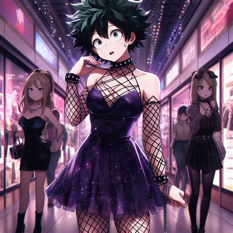 Goth Deku And Other Goth Gals By Artificial Sissy On Deviantart