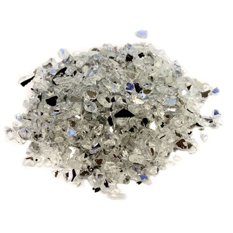 Decorative Pebble Whites 1kg Clear Mirror Chips Bunnings Warehouse